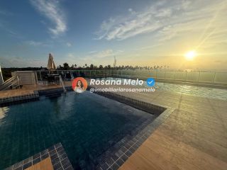 Apartamento mobiliado, próximo ao mar, com portaria 24 horas, no Cupe Garden, em Porto de Galinhas
