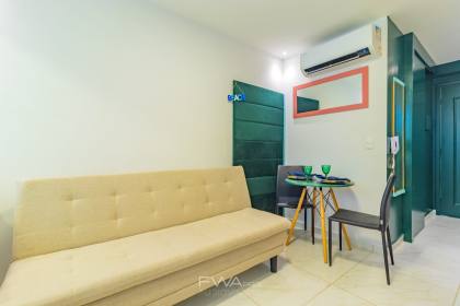 Apartamento mobiliado, próximo ao mar, com portaria 24 horas, no Cupe Garden, em Porto de Galinhas