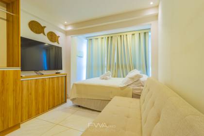 Apartamento mobiliado, próximo ao mar, com portaria 24 horas, no Cupe Garden, em Porto de Galinhas