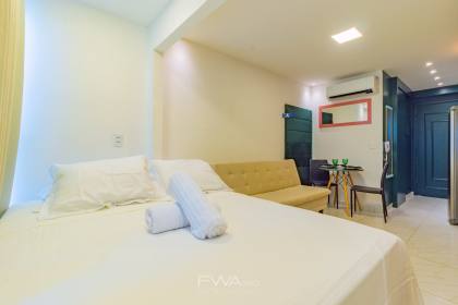 Apartamento mobiliado, próximo ao mar, com portaria 24 horas, no Cupe Garden, em Porto de Galinhas