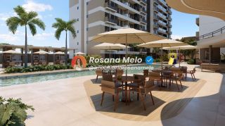 Apartamento Garden com 2 quartos (1 suíte), varanda gourmet e condomínio clube, Edf. Vale dos Guararapes, em Piedade