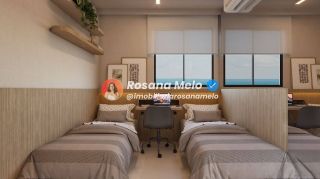 Apartamento Garden com 2 quartos (1 suíte), varanda gourmet e condomínio clube, Edf. Vale dos Guararapes, em Piedade