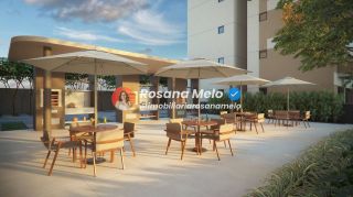 Apartamento com 2 quartos (1 suíte), varanda gourmet e condomínio clube, Edf. Vale dos Guararapes, em Piedade