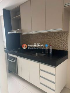 Apartamento com varanda e vista para o mar, 3 quartos (1 suíte), lazer completo, Cond. Maria Rita e Maria Anita, em Candeias