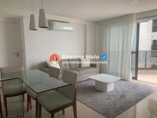 Apartamento com 54m², beira-mar, 1 suíte, 1 vaga de garagem, mobiliado, Edf. Portal Ivanir Silvestre, em Boa Viagem