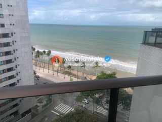 Apartamento com 54m², beira-mar, 1 suíte, 1 vaga de garagem, mobiliado, Edf. Portal Ivanir Silvestre, em Boa Viagem