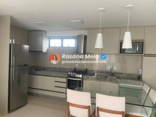 Apartamento com 54m², beira-mar, 1 suíte, 1 vaga de garagem, mobiliado, Edf. Portal Ivanir Silvestre, em Boa Viagem