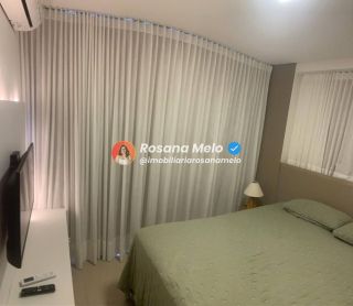Apartamento com 48m², beira-mar, 1 suíte, 1 vaga de garagem, mobiliado, Edf. Portal Ivanir Silvestre, em Boa Viagem