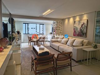 Edf Lausanne Boa Viagem, vista mar, 150m², 3 quartos, 2 vagas, reformado.