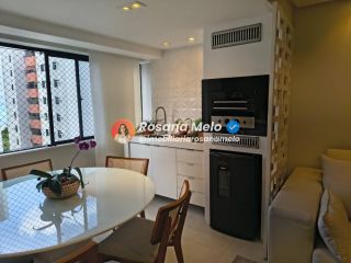 Edf Lausanne Boa Viagem, vista mar, 150m², 3 quartos, 2 vagas, reformado.