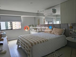 Edf Lausanne Boa Viagem, vista mar, 150m², 3 quartos, 2 vagas, reformado.
