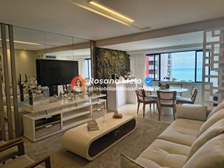 Edf Lausanne Boa Viagem, vista mar, 150m², 3 quartos, 2 vagas, reformado.
