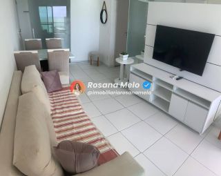 Apartamento mobiliado com 1 quarto, próximo ao mar, no Edf. Parque Atlântico em Boa Viagem