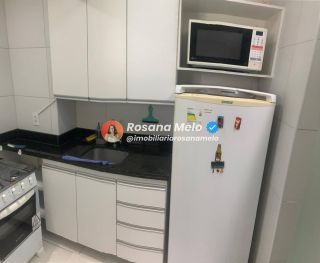 Apartamento mobiliado com 1 quarto, próximo ao mar, no Edf. Parque Atlântico em Boa Viagem