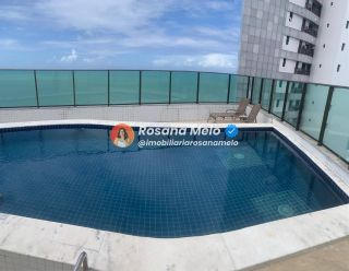 Apartamento mobiliado com 1 quarto, próximo ao mar, no Edf. Parque Atlântico em Boa Viagem