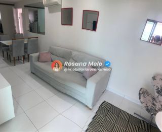 Apartamento mobiliado com 1 quarto, próximo ao mar, no Edf. Parque Atlântico em Boa Viagem
