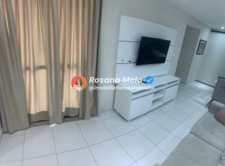 Apartamento mobiliado com 1 quarto, próximo ao mar, no Edf. Parque Atlântico em Boa Viagem