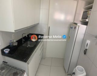 Apartamento mobiliado com 1 quarto, próximo ao mar, no Edf. Parque Atlântico em Boa Viagem