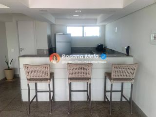 Apartamento mobiliado com 1 quarto, próximo ao mar, no Edf. Parque Atlântico em Boa Viagem