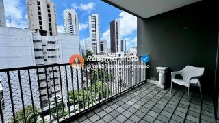 Apartamento com 219,5m², 5 quartos (3 suítes), sala para 3 ambientes, Edf. Jacumã, em Boa Viagem