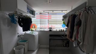 Apartamento com 219,5m², 5 quartos (3 suítes), sala para 3 ambientes, Edf. Jacumã, em Boa Viagem