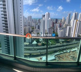 Apartamento para alugar com 101m², 3 quartos (1 suíte), 2 vagas, Edf. Maria Lavínia, em Boa Viagem
