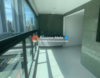 Apartamento para alugar com 86m², 3 quartos (1 suíte), varanda, Edf. Verdano, em Boa Viagem