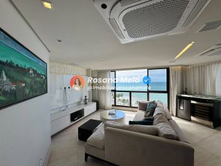 Apartamento à beira-mar para alugar com 160m², 3 suítes, mobiliado, Edf. Ivanir Silvestre, em Boa Viagem