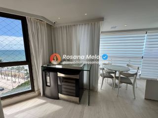 Apartamento à beira-mar para alugar com 160m², 3 suítes, mobiliado, Edf. Ivanir Silvestre, em Boa Viagem