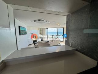 Apartamento à beira-mar para alugar com 160m², 3 suítes, mobiliado, Edf. Ivanir Silvestre, em Boa Viagem