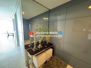 Apartamento à beira-mar para alugar com 160m², 3 suítes, mobiliado, Edf. Ivanir Silvestre, em Boa Viagem