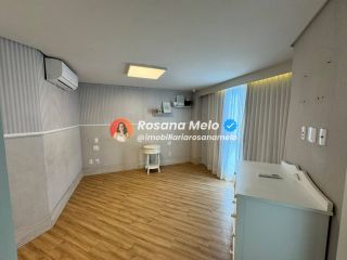 Apartamento à beira-mar para alugar com 160m², 3 suítes, mobiliado, Edf. Ivanir Silvestre, em Boa Viagem
