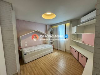 Apartamento à beira-mar para alugar com 160m², 3 suítes, mobiliado, Edf. Ivanir Silvestre, em Boa Viagem