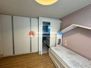 Apartamento à beira-mar para alugar com 160m², 3 suítes, mobiliado, Edf. Ivanir Silvestre, em Boa Viagem