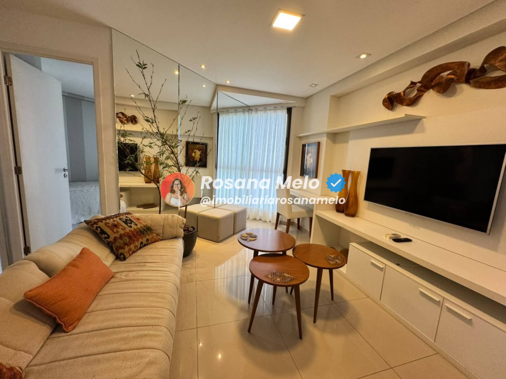Apartamento 2 quartos (1 suíte), 60m², vista para o mar, Edf. Ivanir Silvestre, Boa Viagem