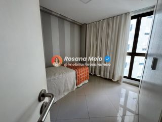 Apartamento mobiliado à beira-mar para alugar com 60m², 2 quartos (1 suíte), Edf. Ivanir Silvestre, em Boa Viagem
