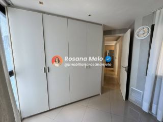 Apartamento mobiliado à beira-mar para alugar com 60m², 2 quartos (1 suíte), Edf. Ivanir Silvestre, em Boa Viagem