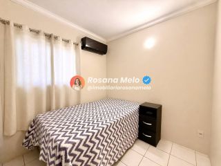 Apartamento mobiliado para alugar com 60m², 2 quartos (1 suíte), varanda, Edf. BlueVille Condomínio Clube, em Candeias