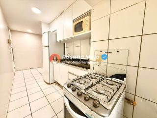 Apartamento mobiliado para alugar com 60m², 2 quartos (1 suíte), varanda, Edf. BlueVille Condomínio Clube, em Candeias