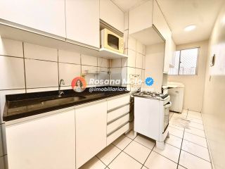 Apartamento mobiliado para alugar com 60m², 2 quartos (1 suíte), varanda, Edf. BlueVille Condomínio Clube, em Candeias