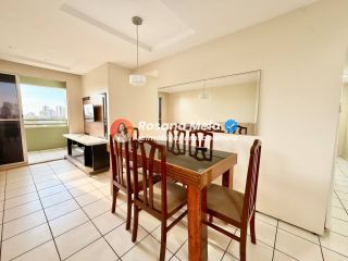 Apartamento mobiliado para alugar com 60m², 2 quartos (1 suíte), varanda, Edf. BlueVille Condomínio Clube, em Candeias