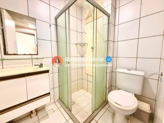 Apartamento mobiliado para alugar com 60m², 2 quartos (1 suíte), varanda, Edf. BlueVille Condomínio Clube, em Candeias