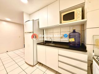 Apartamento mobiliado para alugar com 60m², 2 quartos (1 suíte), varanda, Edf. BlueVille Condomínio Clube, em Candeias