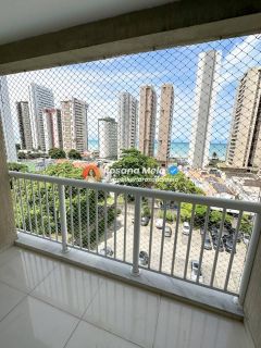 Apartamento mobiliado para alugar com 65m², 2 quartos (1 suíte), varanda, Edf. Vita Praia, em Piedade