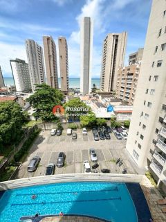 Apartamento mobiliado para alugar com 65m², 2 quartos (1 suíte), varanda, Edf. Vita Praia, em Piedade