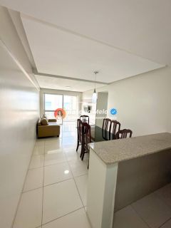 Apartamento mobiliado para alugar com 65m², 2 quartos (1 suíte), varanda, Edf. Vita Praia, em Piedade
