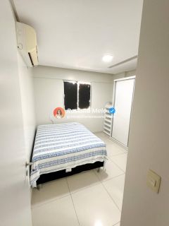 Apartamento mobiliado para alugar com 65m², 2 quartos (1 suíte), varanda, Edf. Vita Praia, em Piedade