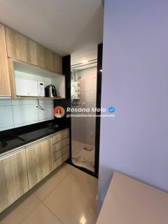 Apartamento para alugar com 35m², 1 quarto, 1 vaga, Edf. Studio One Classic, em Boa Viagem