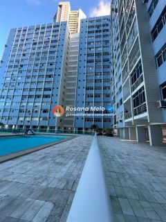 Apartamento para alugar com 90m², 3 quartos (2 suítes), Edf. Transatlântico, em Boa Viagem