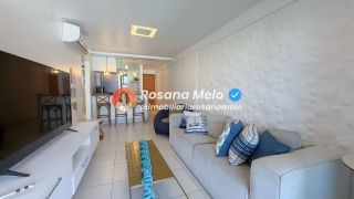 Apartamento térreo à venda com 72,97m², piscina privativa, 2 quartos, Condomínio La Fleur Polinésia, em Muro Alto